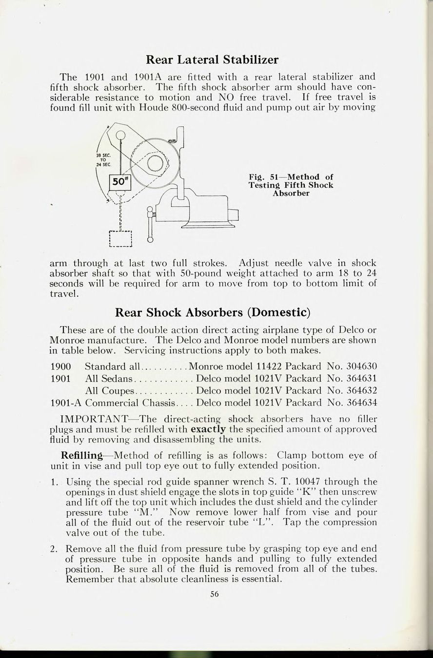 1941 Packard Owners Manual Page 41